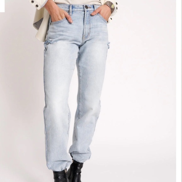 NWT One Teaspoon Light Wash High Rise Jeans Size 30 - Picture 1 of 16